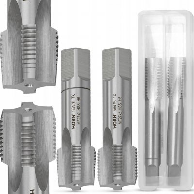 Závitník ruční M27, M27x2mm, 2 ks, DIN-2181/2P – Hledejceny.cz