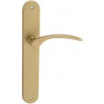 MP kování Laura WC 72 mm klika/klika mosaz natural – Sleviste.cz