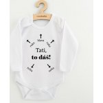 NEW BABY Body s potiskem New Baby Tati to dáš! – Zboží Mobilmania