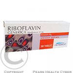 Riboflavin Generica 30 tablet – Hledejceny.cz