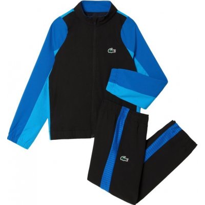 Lacoste Tennis Colourblock Jogger Set black/blue/blue – Zboží Mobilmania