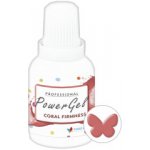 Food Colours Gelová barva PowerGel Coral Firmness 20 g – Zboží Mobilmania