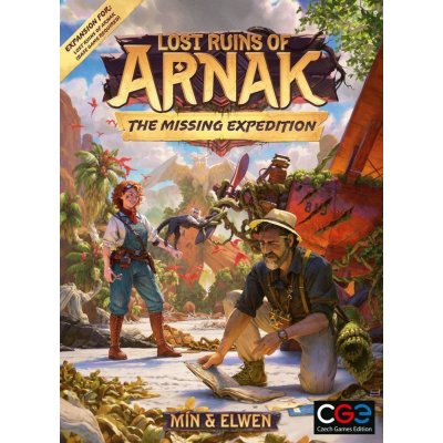 Czech Games Edition Lost Ruins of Arnak Ztracený ostrov Arnak The Missing Expedition – Hledejceny.cz