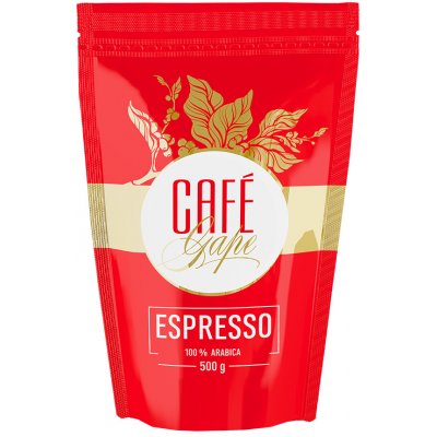 Café Gape Espresso mletá zalévaná káva turek jemné mletí 0,5 kg