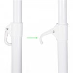 Zahradní slunečník 160 cm SPRINGOS VIVA BU0008 modro-bílý – Zboží Dáma Zahradní slunečník 160 cm SPRINGOS VIVA BU0008 modro-bílý – Zboží Dáma