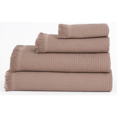 MKLuzkoviny vaflová osuška 100 x 150 cm florencia mocha mousse – Zboží Mobilmania
