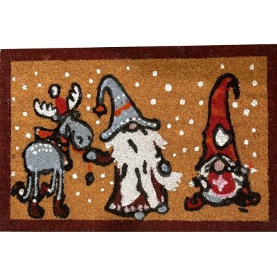 Home Elements Vánoční rohožka béžová 40 x 60 cm – Sleviste.cz