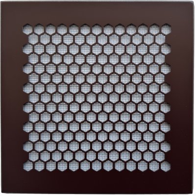 HEXA hliníková 190 x 190 mm hnědá – Sleviste.cz