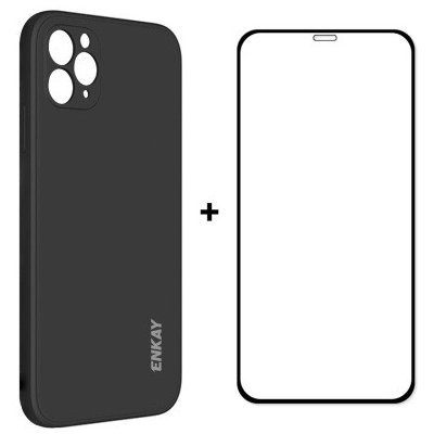 ENKAY Obal + 3D sklo Apple iPhone 11 Pro černý 26250 – Zboží Živě