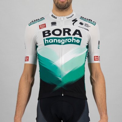 Sportful letní BODYFIT TEAM BORA HANSGROHE bílý/zelený pánský