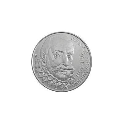 Česká mincovna 400. výročí úmrtí Petra Voka z Rožmberka 200 Kč 2011 stříbrná mince Proof 13 g – Zboží Dáma