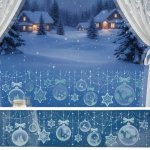 CHRISTMAS_TO Samolepky na okno Vánoční dotek, 30 cm – Hledejceny.cz