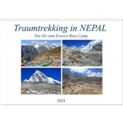 Traumtrekking in NEPAL von Jiri zum Everest Base Camp Wand DIN A3 quer CALVENDO Monats 2024