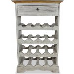 vidaXL Stojan na víno, dřevo 244507 – Zboží Dáma