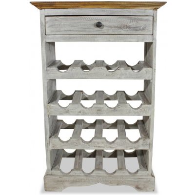 vidaXL Stojan na víno, dřevo 244507 – Zboží Dáma