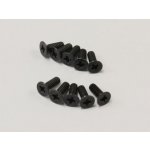 Kyosho Flat Head Metallic Screws M2x6mm 10 – Hledejceny.cz