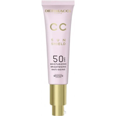 Dermacol CC krém Sun shield SPF 50 Bronze 30 ml – Sleviste.cz