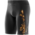 SKINS A400 GOLD Mens 3/4 Tights black Gold – Sleviste.cz