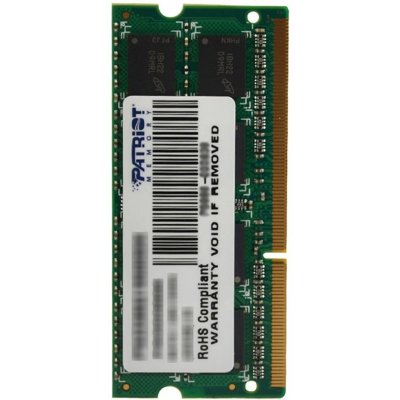 Patriot Signature SODIMM DDR3 4GB 1600MHz CL11 PSD34G16002S – Sleviste.cz