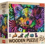 Trefl Barevné dřevěné štěně 500 dílků – Hledejceny.cz