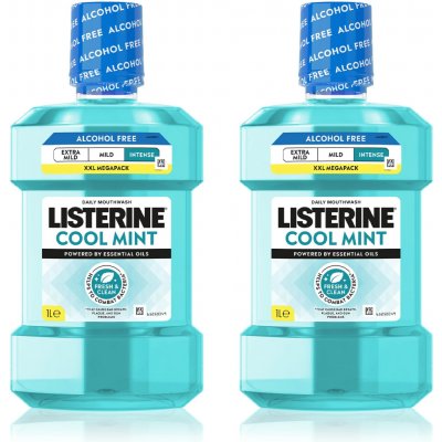 Listerine Cool Mint Intense 2 × 1 l – Hledejceny.cz