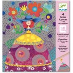 Djeco Vyškrabávací obrázky Kouzelný svět – Zboží Dáma