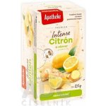 Apotheke MEDIATE Premier Intense Citron zázvor čaj 20 x 2,5 g – Hledejceny.cz