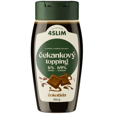 4Slim Čekankový topping čokoláda 330g – Zboží Dáma