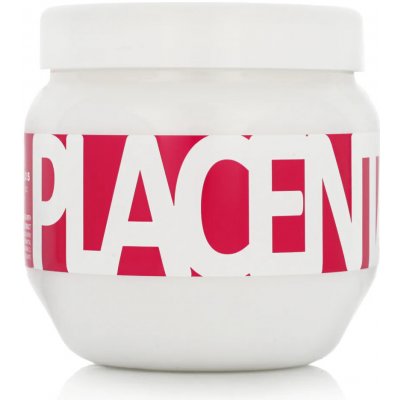 Kallos Placenta maska pro suché a poškozené vlasy Hair Mask 800 ml – Zboží Mobilmania