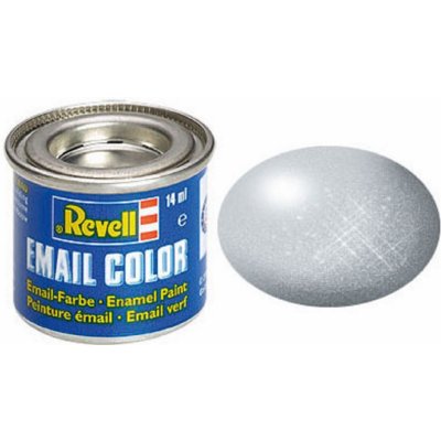 Revell Barva emailová metalická Hliníková Aluminium č. 99 – Zboží Mobilmania