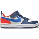 Nike Court Borough Low Recraft midnight navy/hyper royal/orange – Zboží Mobilmania