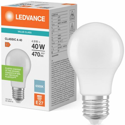 LEDVANCE LED CLASSIC A 4.9W 865 FR E27 – Hledejceny.cz