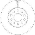 DF6903S TRW Brzdový kotouč – Hledejceny.cz