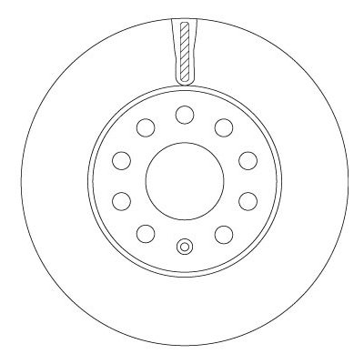 DF6903S TRW Brzdový kotouč – Hledejceny.cz