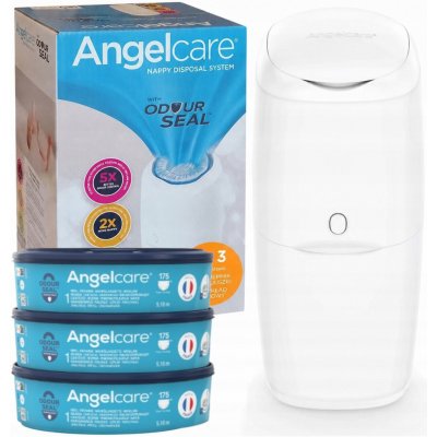 Angelcare Classic Koš na Použité Pleny 1 Zásobník Bílý – Sleviste.cz