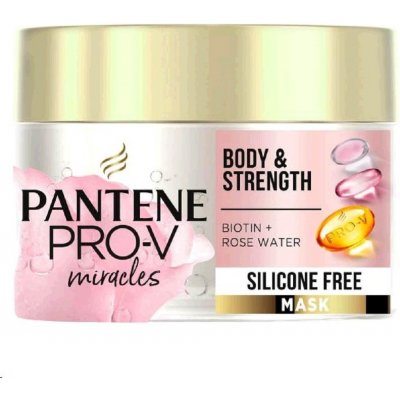 Pantene Miracles Biotin + Rose Water Body & Strength Mask 160 ml