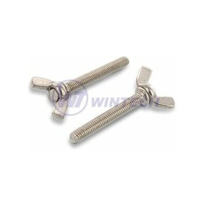 Šroub křídlatý M5x25 A2 americký typ Balení: 50 ks SF0AA05025AO0 – Sleviste.cz