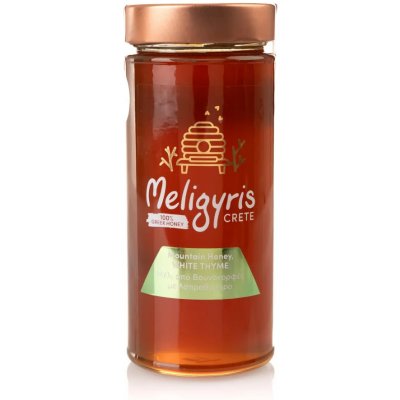 Meligyris Řecký horský med Bílý tymián 800 g – Sleviste.cz