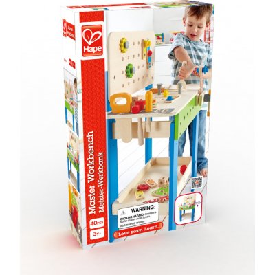 Hape Dřevěný pracovní ponk pro kutily – Zboží Mobilmania