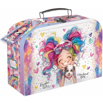 ARGUS Dětský kufřík Rainbow Ella 25 cm – Zboží Mobilmania