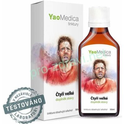 YaoMedica 124 Čtyři velké bylinná tinktura 50 ml – Hledejceny.cz