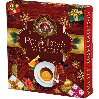 Basilur Fruit Infusions Assorted Pohádkové Vánoce 40 x 1,8 g