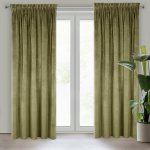 EUROFIRANY ZATEMŇOVACÍ ZÁVĚS NA PÁSCE VILLA 140X270 CM OLIVOVÁ – Hledejceny.cz