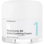 Numbuzin -No.1 Pantothenic B5 Active Soothing Cream zklidňující krém na obličej 80 ml – Hledejceny.cz