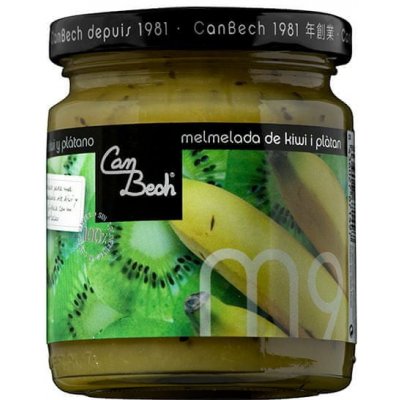Can Bech Džem z kiwi a banánu 290 g – Zbozi.Blesk.cz