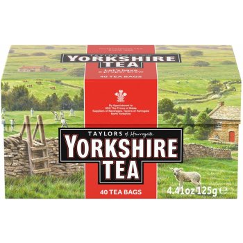 Yorkshire Tea 40 Tea Bags Černý sáčkový čaj 40 ks 125 g
