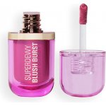 Revolution Superdewy Liquid Blush Burst Bubblegum Burst Pink 4,2 ml – Zboží Mobilmania