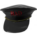 Folat Policejní čepice černá s nápisem BAD