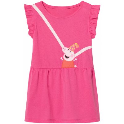 Dívčí šaty Prasátko Peppa růžová – Zboží Mobilmania