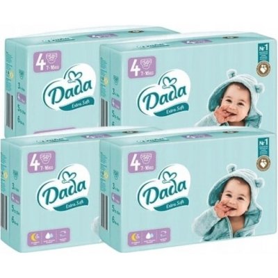 Dada Extra Soft 4 7-16 kg 48 ks